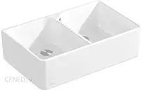 Кухонна мийка Villeroy&Boch Sink Unit 80 X CeramicPlus 79,5x50cm Biały Weiss Alpin 638002R1