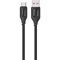 Кабель Usams US-SJ619 3A Type-C Charging & Data Cable -- Moe Series 1m Black