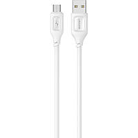 Кабель Usams US-SJ620 Micro Charging & Data Cable -- Moe Series 1m White