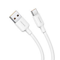 Кабель Usams US-SJ622 U84 Type-C 3A Charging & Data Cable 0.5m White