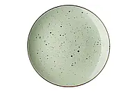 Тарелка десертная ardesto bagheria pastel green ar-2919-ggc 19 см