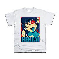 Футболка Хентай Hentai White XL (797474) ON, код: 6657629