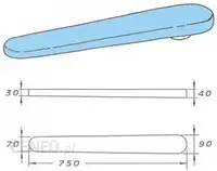 Comel Prasulec Forma Rękawa 750mm