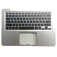 Верхня кришка (топкейс) для ноутбука Apple Macbook Pro A1278 з клавіатурою та кнопкою включення (Оригінал з розбору) (Вживаний)