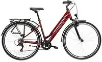 Велосипед Kross Sentio 1.0 Rubinowy Srebrny Połysk 28 2023