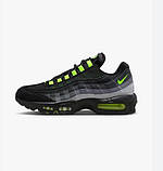 Кросівки Nike Air Max 95 "Black Grey Neon", фото 3