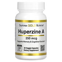 California Gold Nutrition Huperzine A 250 mcg 30 капсул CGN-02167 PS