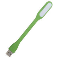 Лампа USB Optima LED, гибкая, зеленый (UL-001-GR)