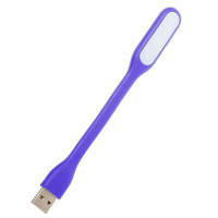 Лампа USB Optima LED, гибкая, фиолетовый (UL-001-VI)