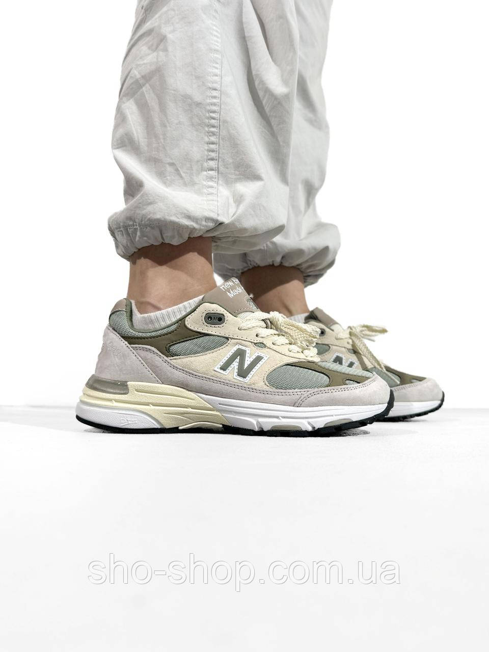 Кросівки New Balance 993 Beige/Mint/Grey