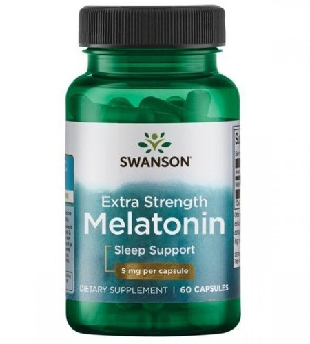 Swanson Melatonin 5 mg 60 капсул SW01811 PS - фото 1 - id-p2143658106