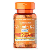 Puritan's Pride Vitamin K-2 (MenaQ7) 100 mcg 30 капс 64700 PS