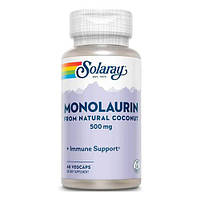 Solaray Monolaurin 500 mg 60 капсул 1718 PS
