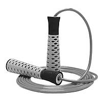 Скакалка PowerPlay 4206 Jump Rope PRO+ Сіро-чорна (2,75m.) PP_4206_Grey/Black PS