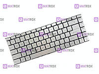 Оригинальная клавиатура для ноутбука MSI GF63, GF63 8RC, GF63 8RD series, rus, silver, подсветка