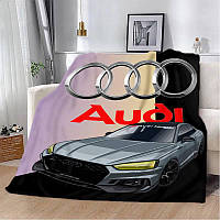 Плед 3D Audi 2595_B 12421 135х160 см FD-12421 PS