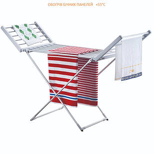 Сушарка для білизни електрична Чехія Comfort EDC-53148S Silver