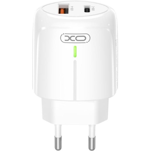 Мережевий ЗП XO L114 PD/QC.3.0 20W 3A White