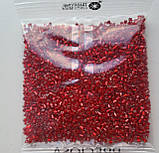Бісер  рубка 10/0, No97050 червоний блискучий пач.50 грамів), фото 2