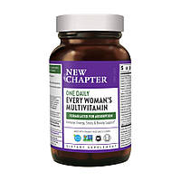 Витамины и минералы New Chapter Every Woman's One Daily Multivitamin, 48 таблеток CN7362 PS