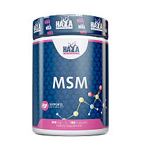 Препарат для суставов и связок Haya Labs MSM 500 mg, 180 капсул CN12098  PS