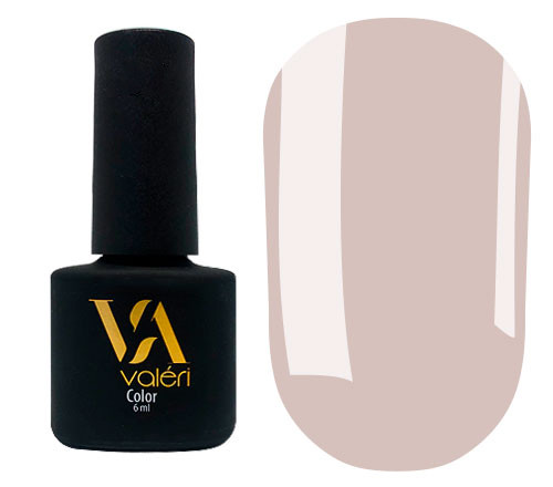 Гель-лак Valeri Color, 6 ml №34 бежево-сірий