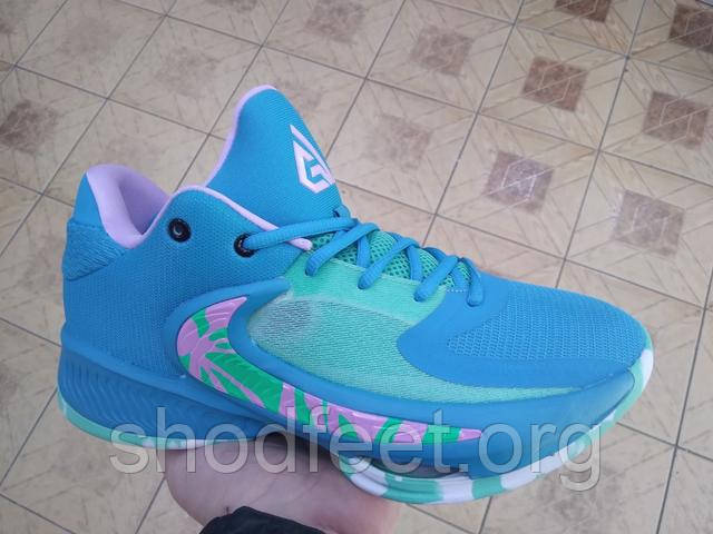 Кросівки баскетбольні Nike Zoom Freak 4 "Laser Blue"