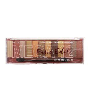 Тіні для повік Technic Pressed Pigment Palette 10,5 г Chocolate Truffle