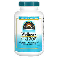 Витамины и минералы Source Naturals Wellness Vitamin C-1000, 100 таблеток CN12581 PS