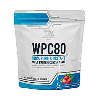 Протеин Bodyperson Labs WPC80, 900 грамм Клубника CN10737-1 PS