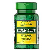 Натуральная добавка Puritan's Pride Fiber Diet, 120 таблеток CN12887 PS
