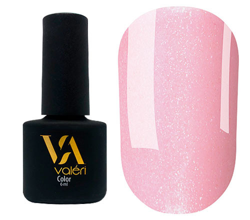 Гель-лак Valeri Color, 6 ml №57 рожевий, мікроблиск