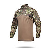 Тактична сорочка Core Combat Shirt, довгий рукав, комбіновані матеріали. Мультикам. S