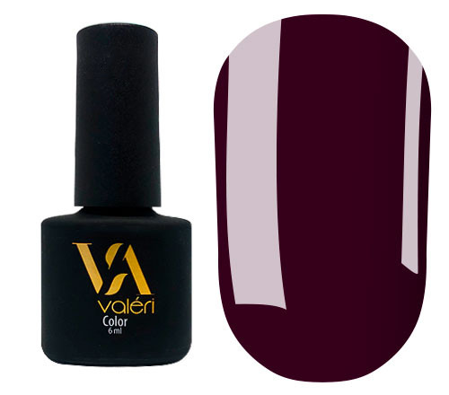 Гель-лак Valeri Color, 6 ml №77 баклажан