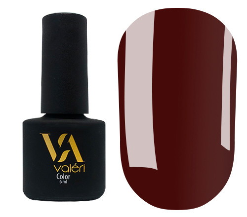 Гель-лак Valeri Color, 6 ml №80 бордово-червоний