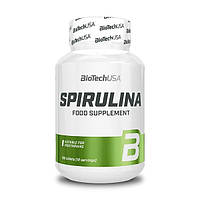 Натуральная добавка BioTech Spirulina, 100 таблеток CN1870 PS