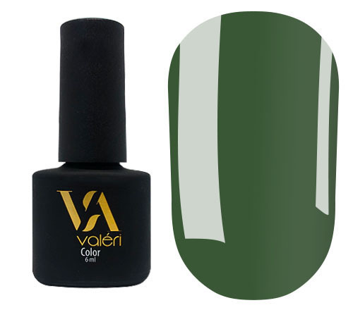 Гель-лак Valeri Color, 6 ml №96 темно-зелений