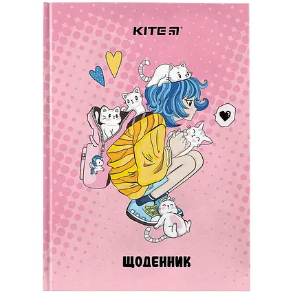 Щоденник шкільний Kite Cats K24-262-1