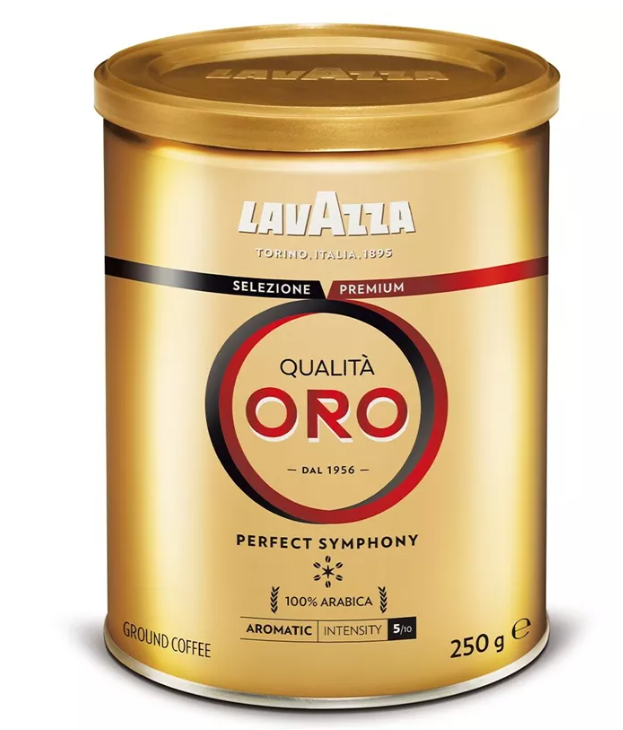Мелена кава Lavazza Qualita Oro Ж/Б 250 гр, фото 1