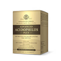 Пробиотики и пребиотики Solgar Advanced Acidophilus Plus, 60 вегакапсул CN6014 PS