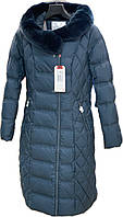 Жіноче пальто-пуховик Snowimage ,L46, SID-P509/4281 колір смарагд