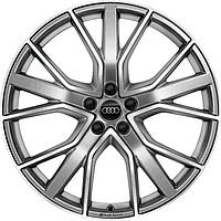 Литые диски Audi OEM 4KE601025C R21 W9.5 PCD5x112 ET36 DIA66.6 (silver)