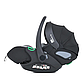 Автокрісло - перенесення (бєбікокон) дитяче, на зріст 40-87см, EL CAMINO ME 1110 I-FIX JET BLACK, фото 3