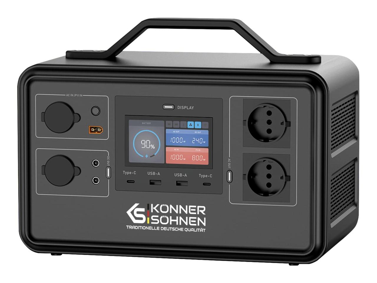 Зарядна станція Konner&Sohnen KS 1200PS (1200 Вт), фото 1
