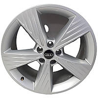 Литые диски Audi OEM 89A601025B R19 W8 PCD5x112 ET45 DIA66.6 (diamond silver)