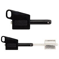 Mottura Art. 92290 розкладне заготовка ключа з подвійн. бородкою, ніжка 60мм, для серій 20,50,64