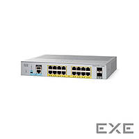 Комутатор Cisco Catalyst 1000 16port GE, 2x1G SFP (C1000-16T-2G-L)