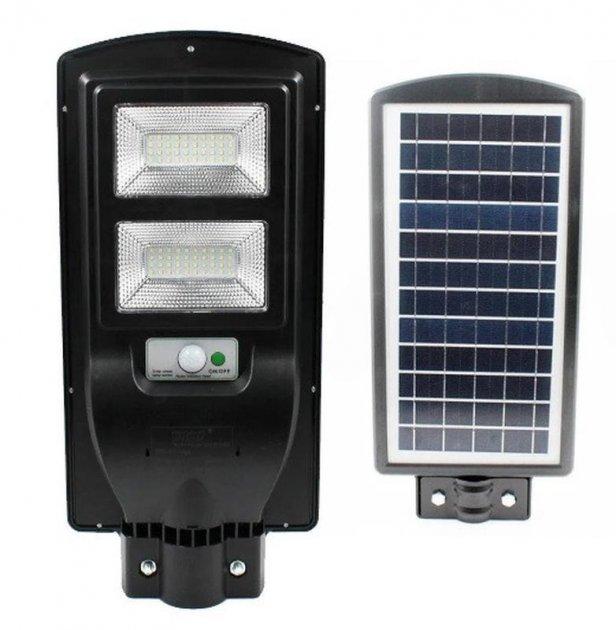 Вуличний ліхтар на сонячній батареї на стовпі Street Light Solar W716 водонепроникний