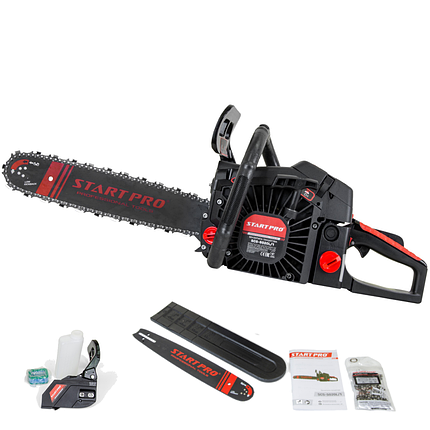 Бензопила START PRO SCS-5020L (1 шина, 1 ланцюг 15'' SUPER TOOTH), фото 1