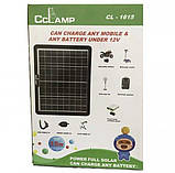 Портативна сонячна панель CCLamp CCL1615 15W, фото 4